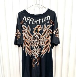 Affliction X George St pierre Shirt